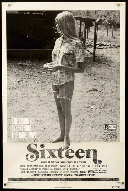 Sixteen Original Vintage Movie Poster