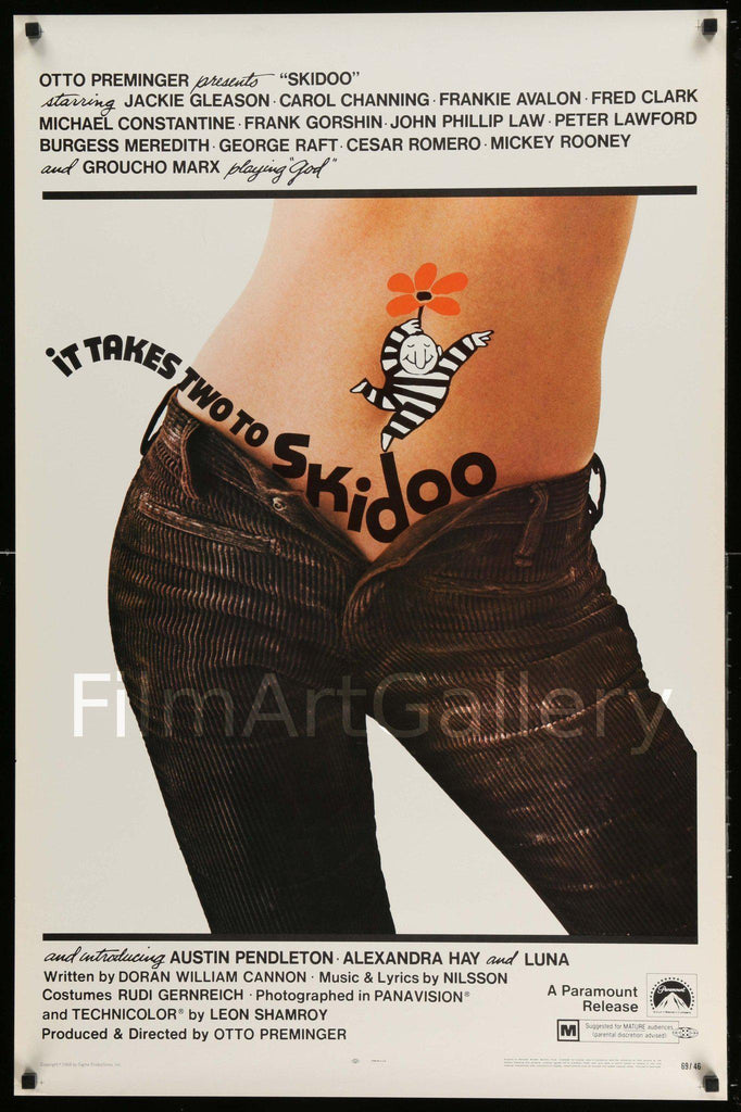 Skidoo Original Vintage Movie Poster