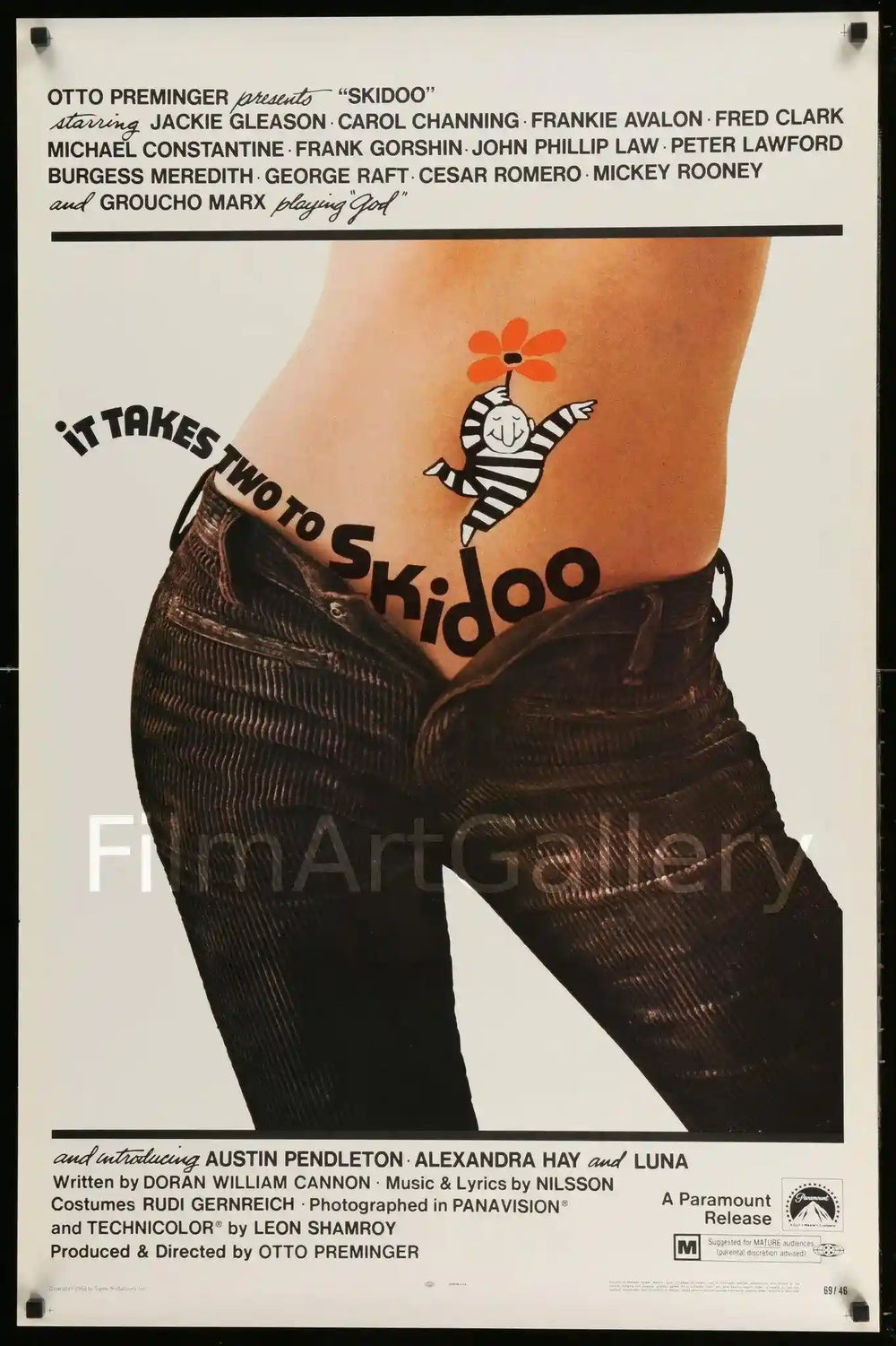 Skidoo Original Vintage Movie Poster