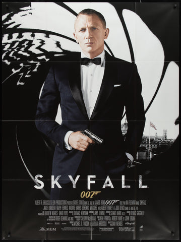 Skyfall Movie Poster 2012 French 1 panel (47x63)