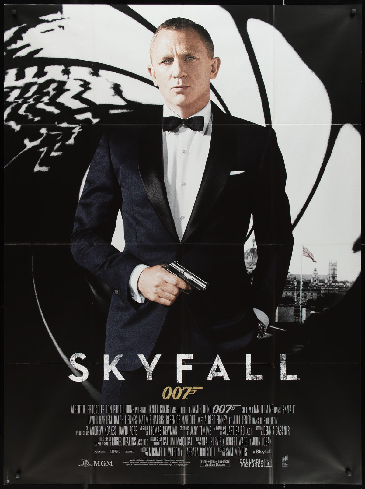 Skyfall Original Vintage Movie Poster