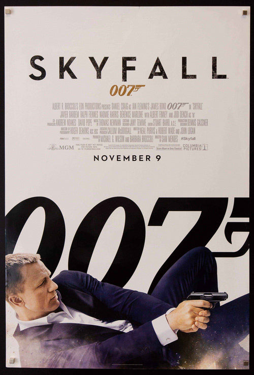 Skyfall Original Vintage Movie Poster