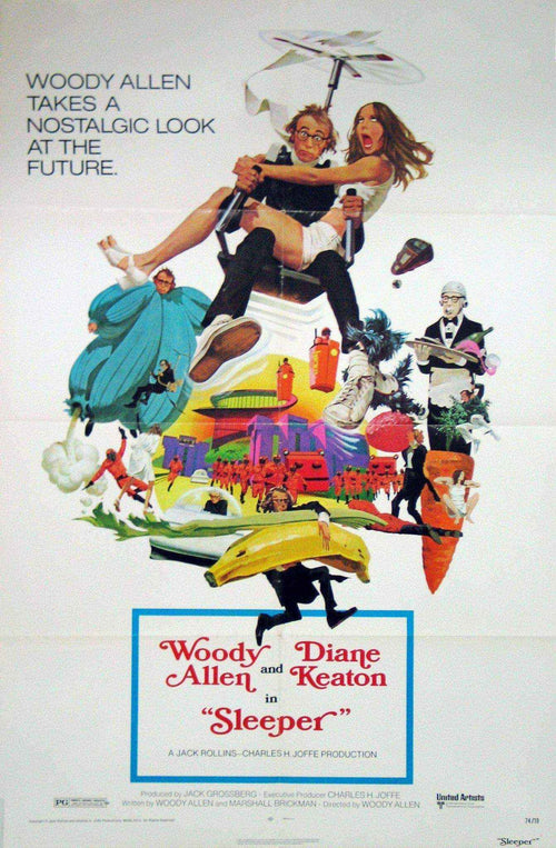 Sleeper Original Vintage Movie Poster