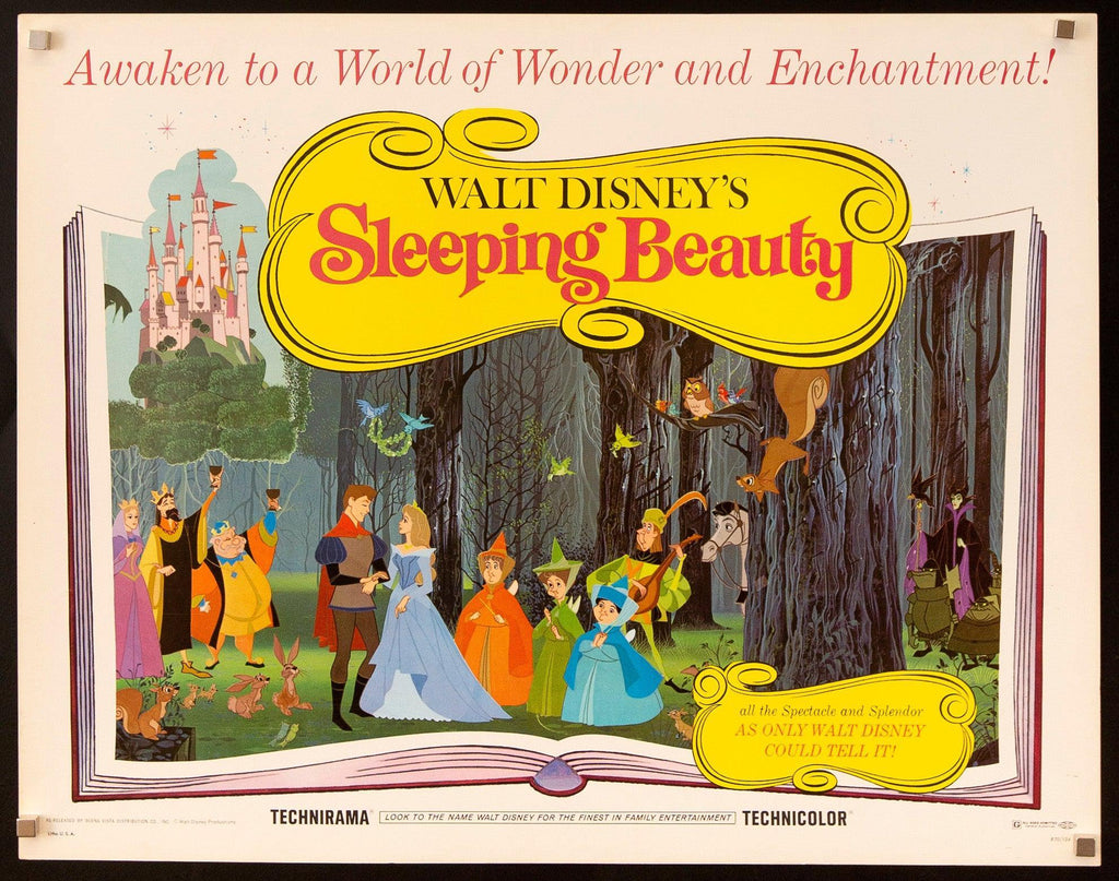 Sleeping Beauty Half Sheet (22x28) Original Vintage Movie Poster