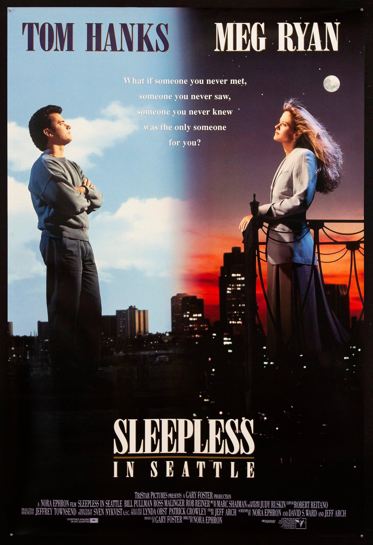 Sleepless in Seattle Original Vintage Movie Poster