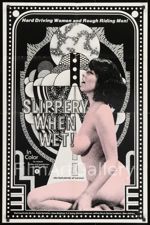 Slippery When Wet Original Vintage Movie Poster