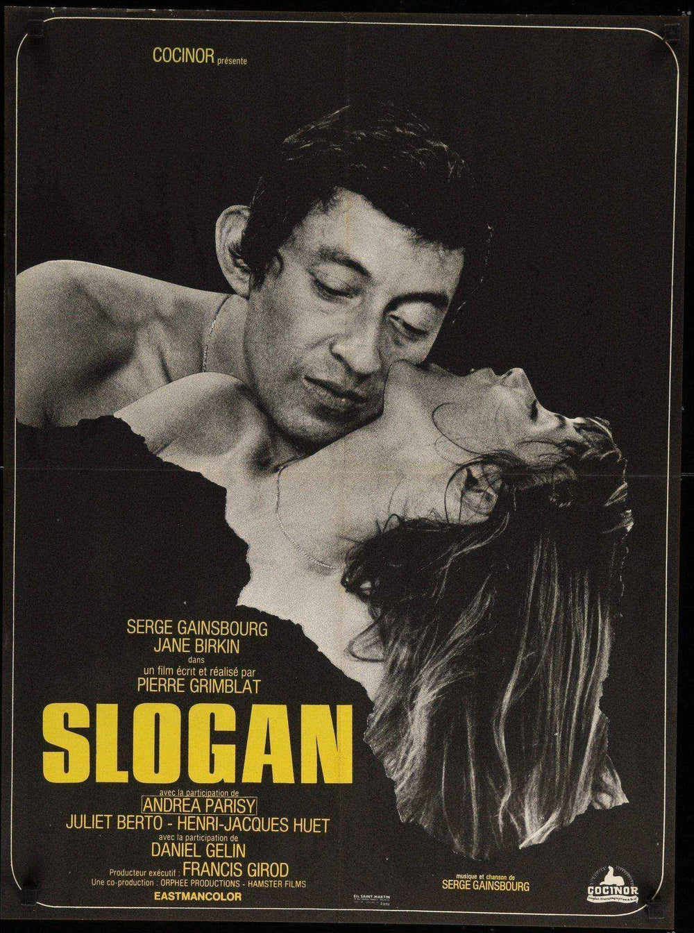 Slogan Original Vintage Movie Poster