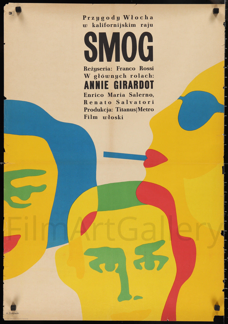 Smog Polish A1 (23x33) Original Vintage Movie Poster