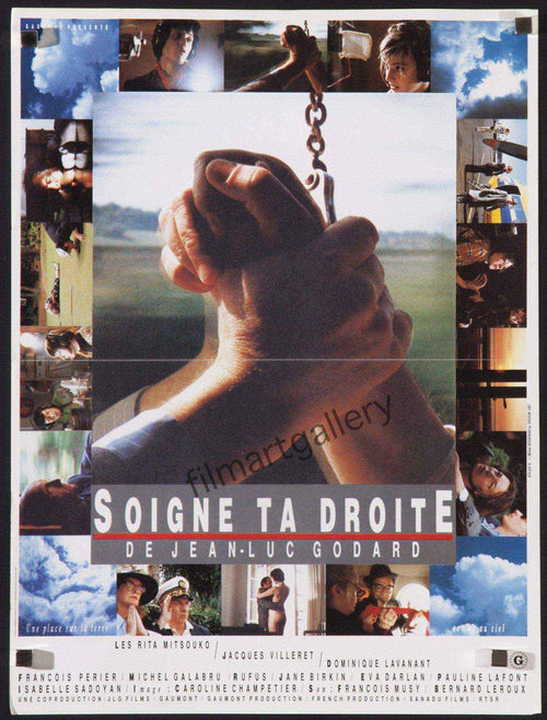 Soigne Ta Droite Original Vintage Movie Poster