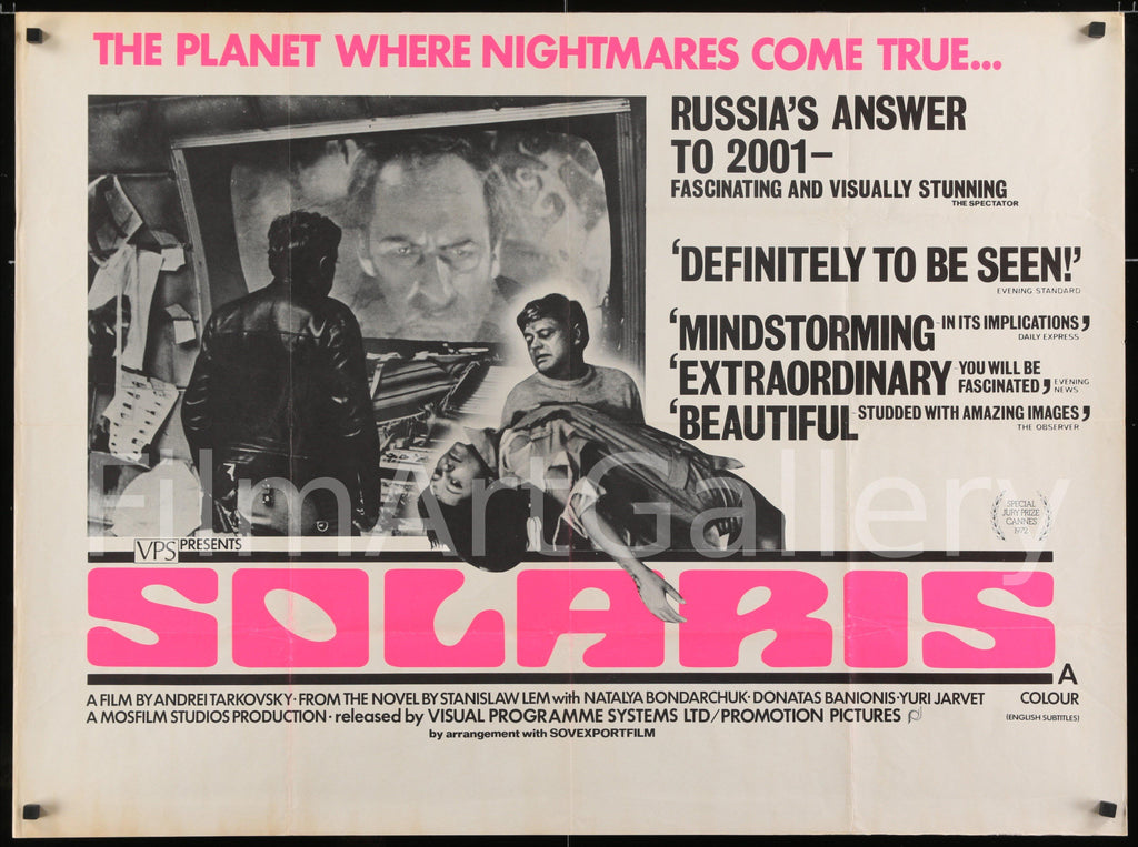 Solaris Original Vintage Movie Poster