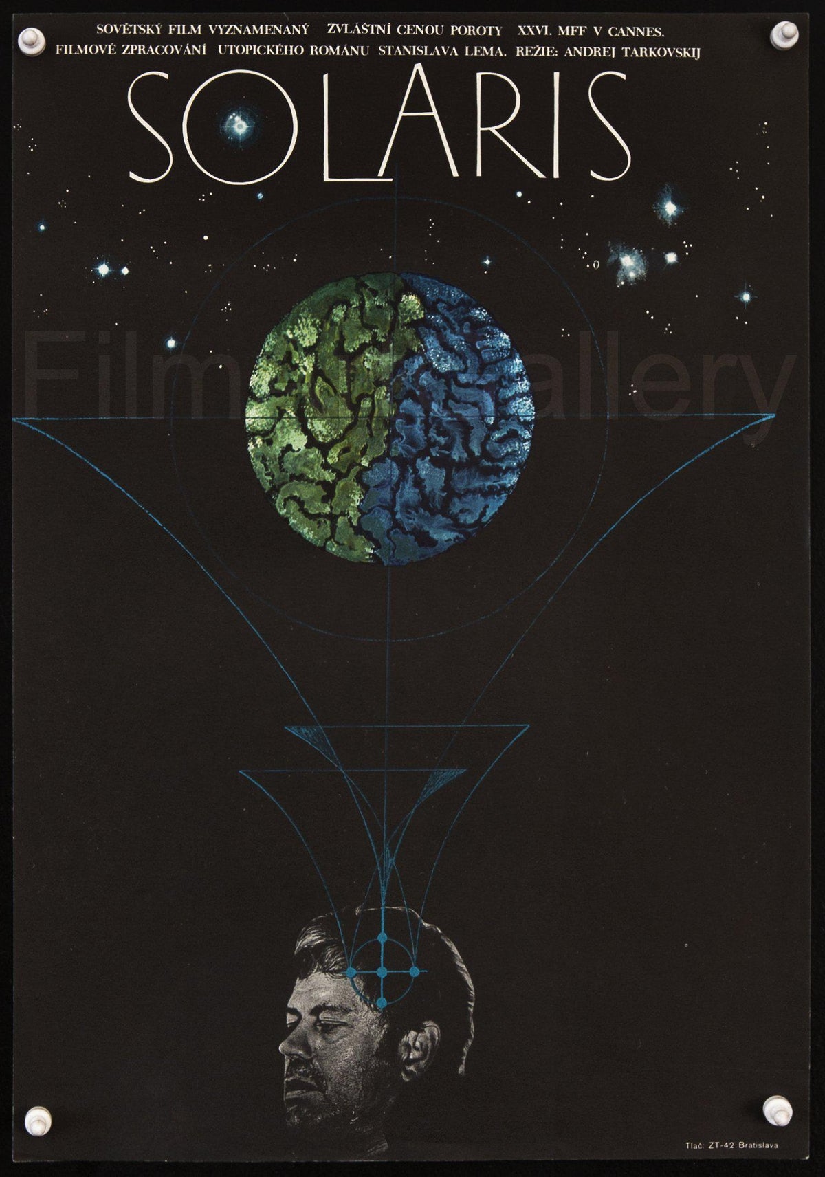 Solaris Original Vintage Movie Poster