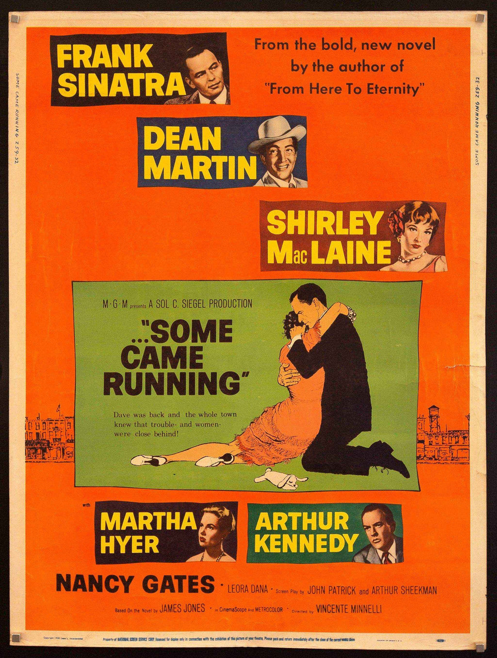 Some Came Running Original Vintage Movie Poster