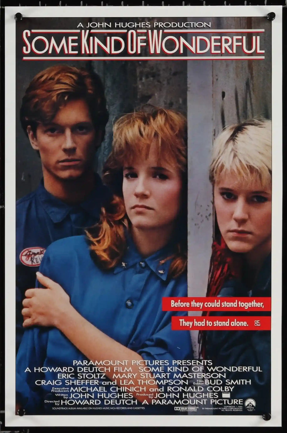 Some Kind of Wonderful Original Vintage Movie Poster