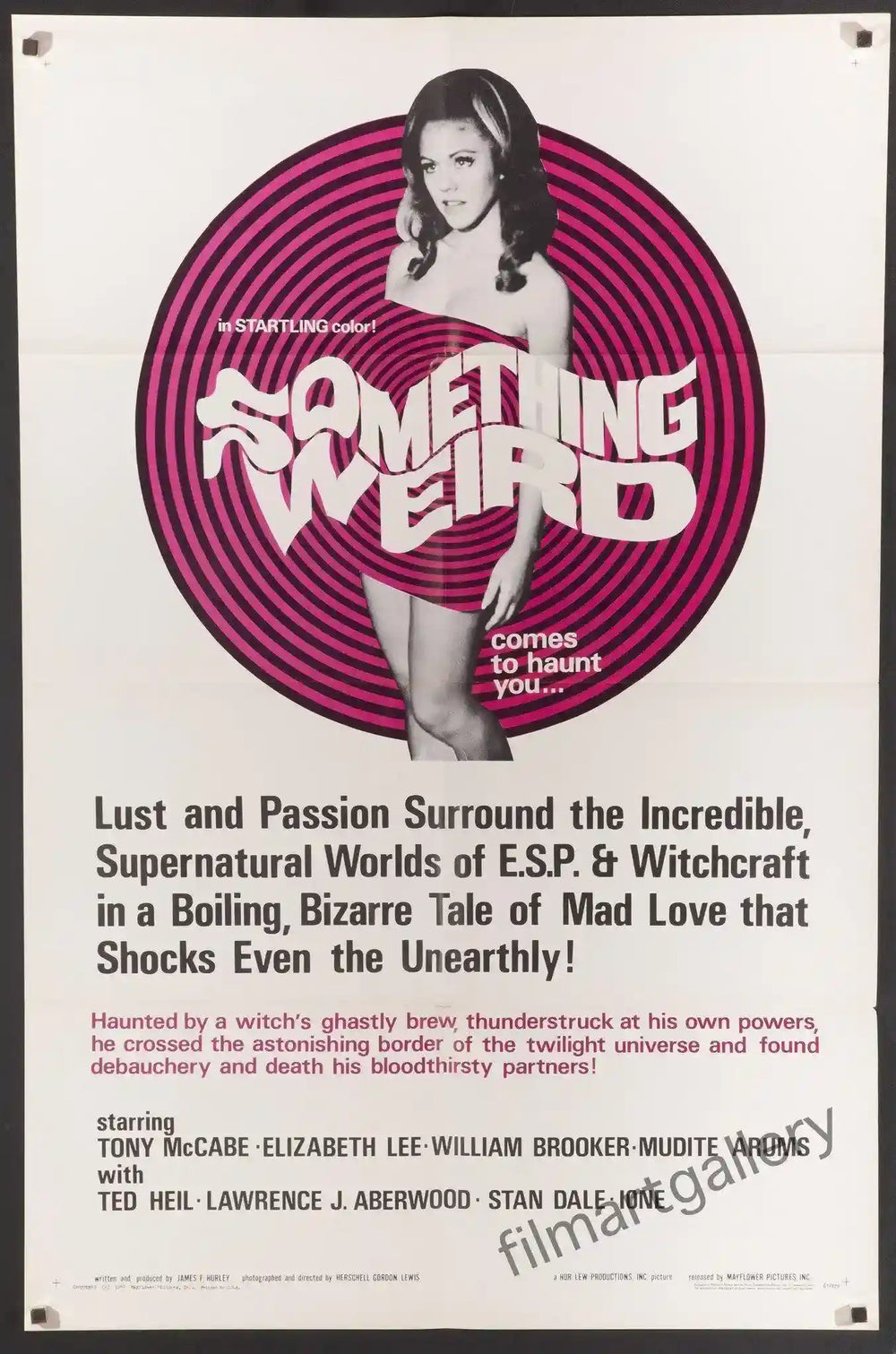 Something Weird Original Vintage Movie Poster