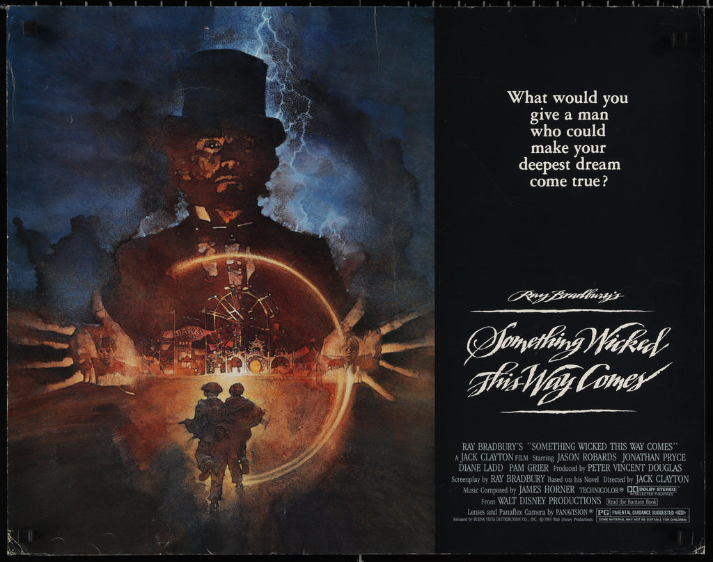 Something Wicked This Way Comes Half Sheet (22x28) Original Vintage Movie Poster