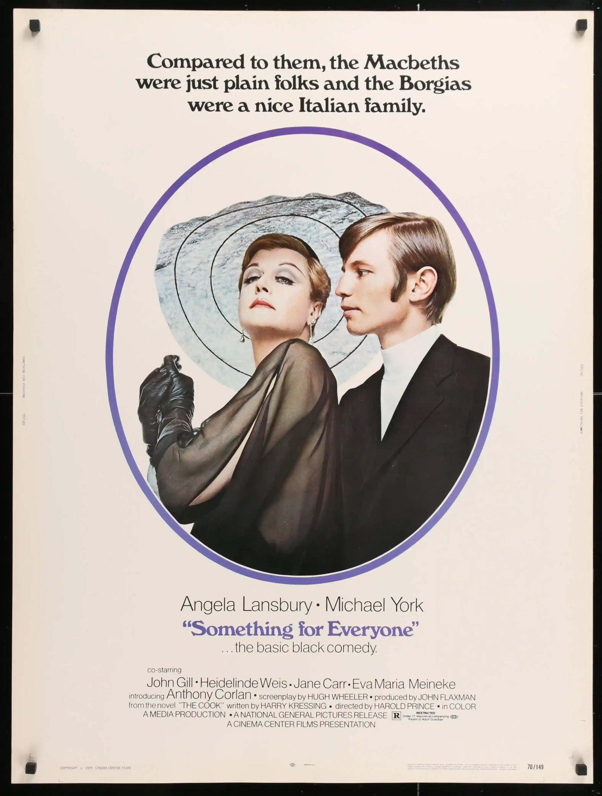 Something For Everyone Movie Poster 1970 30x40 something-for-everyone-movie-poster-1970-30x40
