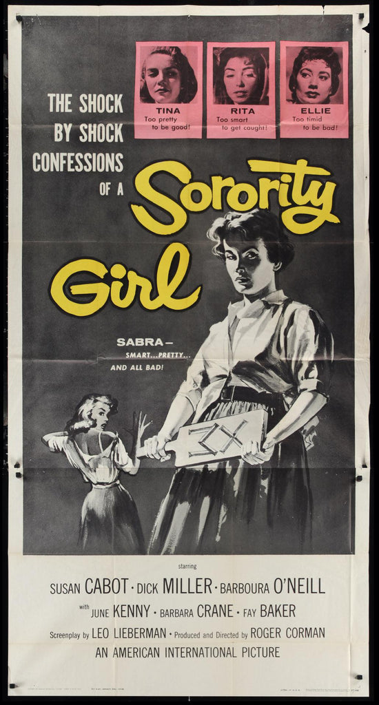 Sorority Girl Original Vintage Movie Poster