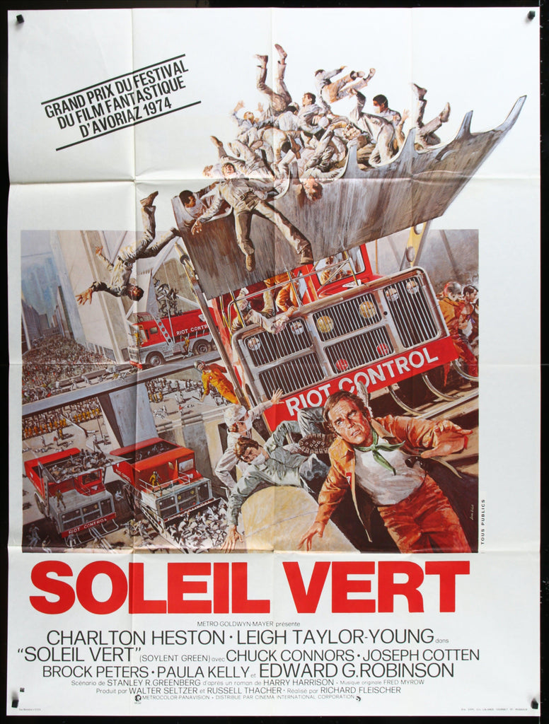 Soylent Green Original Vintage Movie Poster