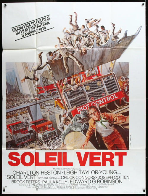 Soylent Green Original Vintage Movie Poster