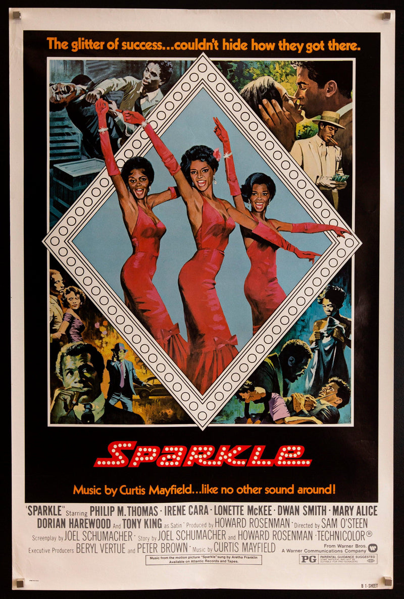 Sparkle 1 Sheet (27x41) Original Vintage Movie Poster
