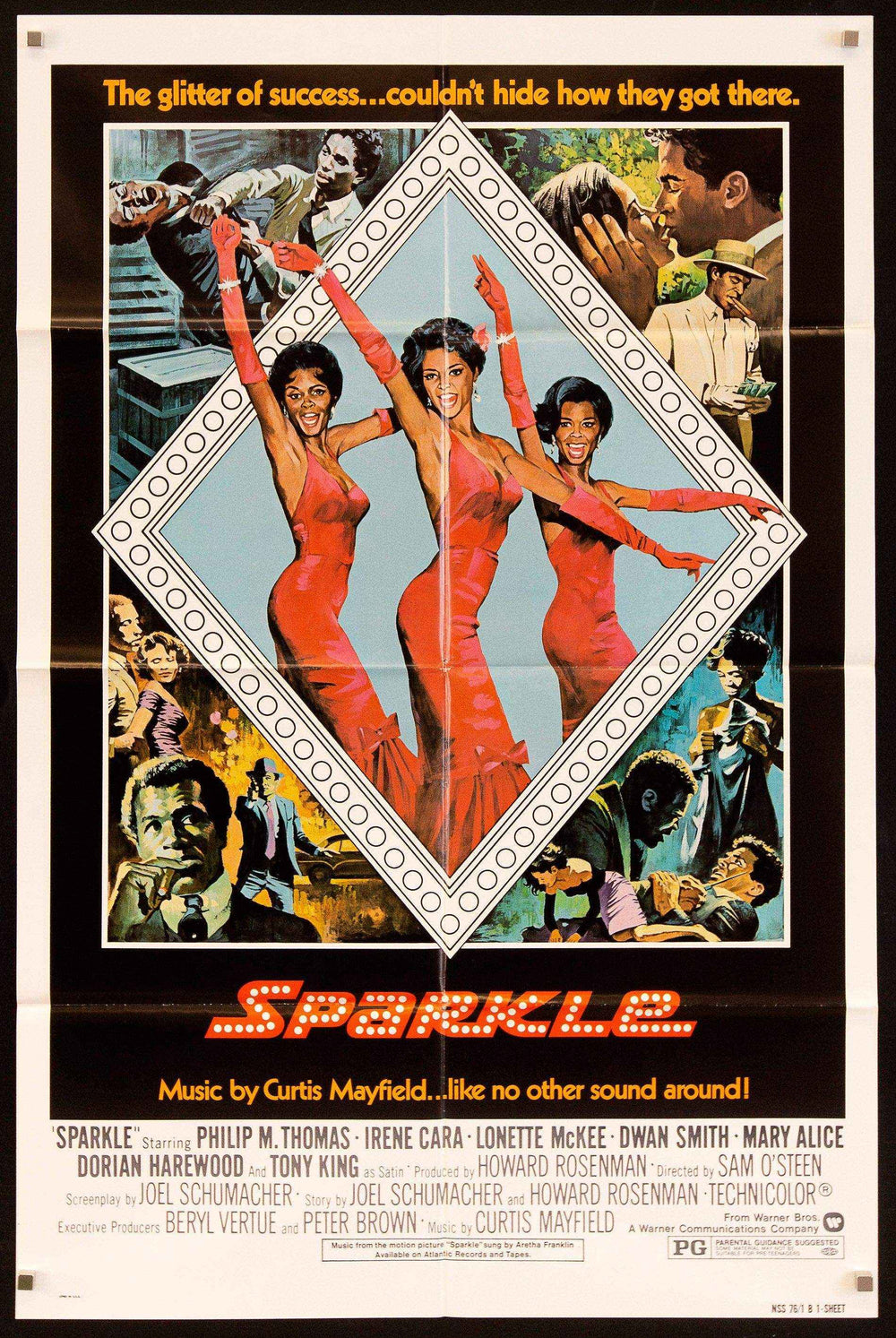 Sparkle Original Vintage Movie Poster