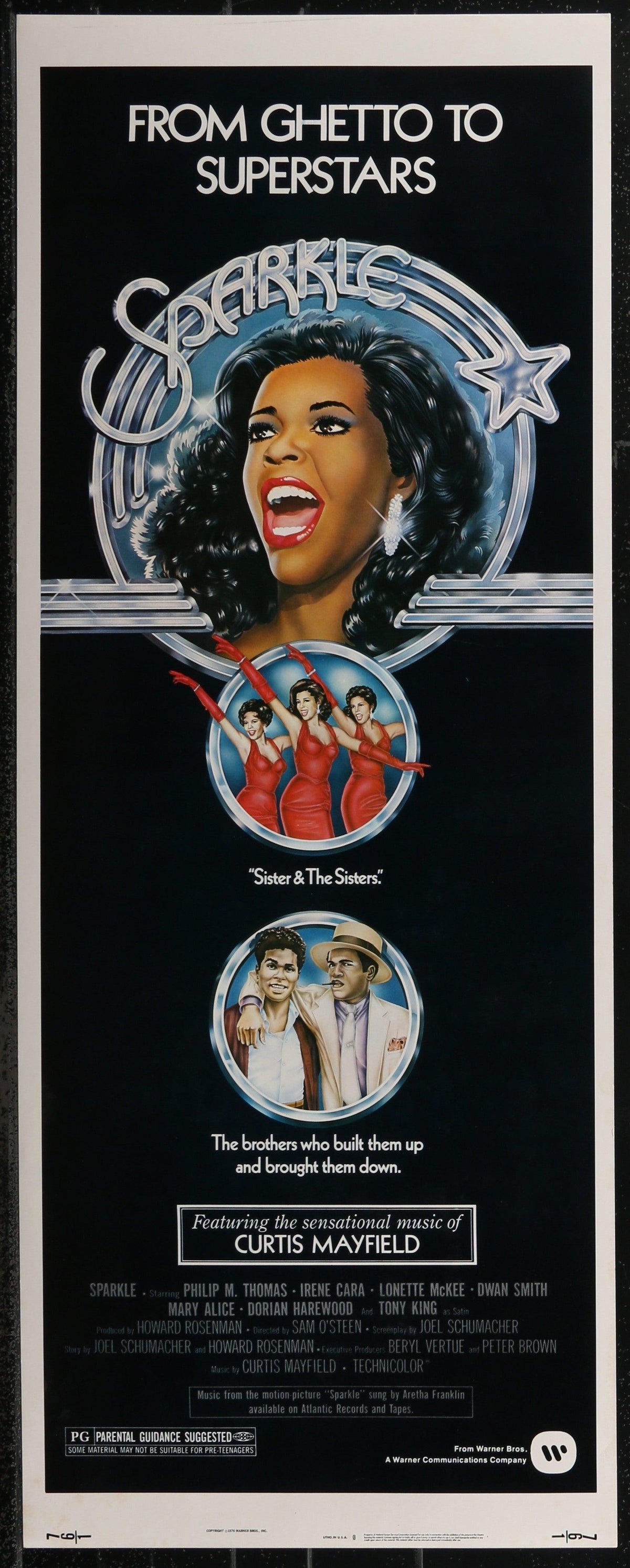 Sparkle Original Vintage Movie Poster