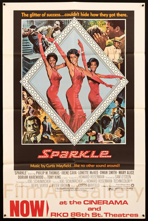 Sparkle Original Vintage Movie Poster