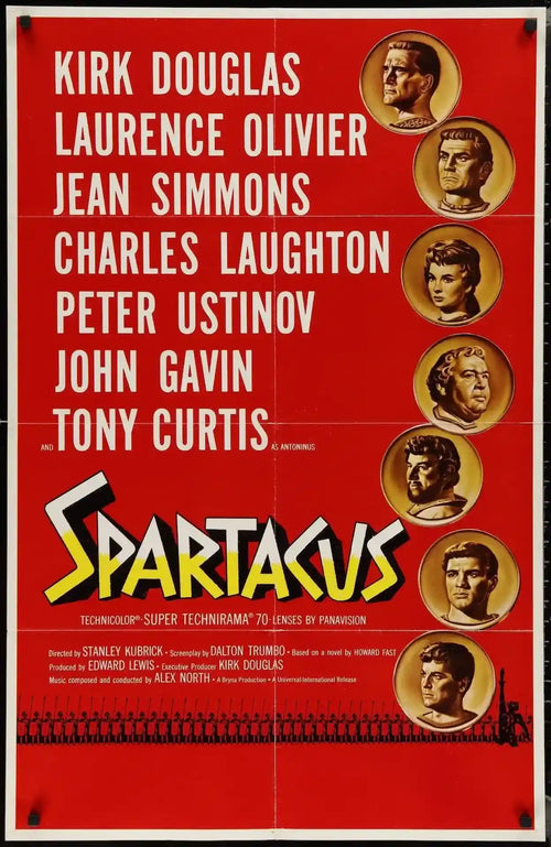 Spartacus Original Vintage Movie Poster