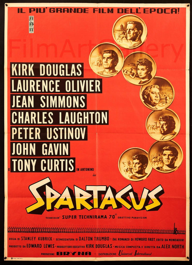 Spartacus Original Vintage Movie Poster