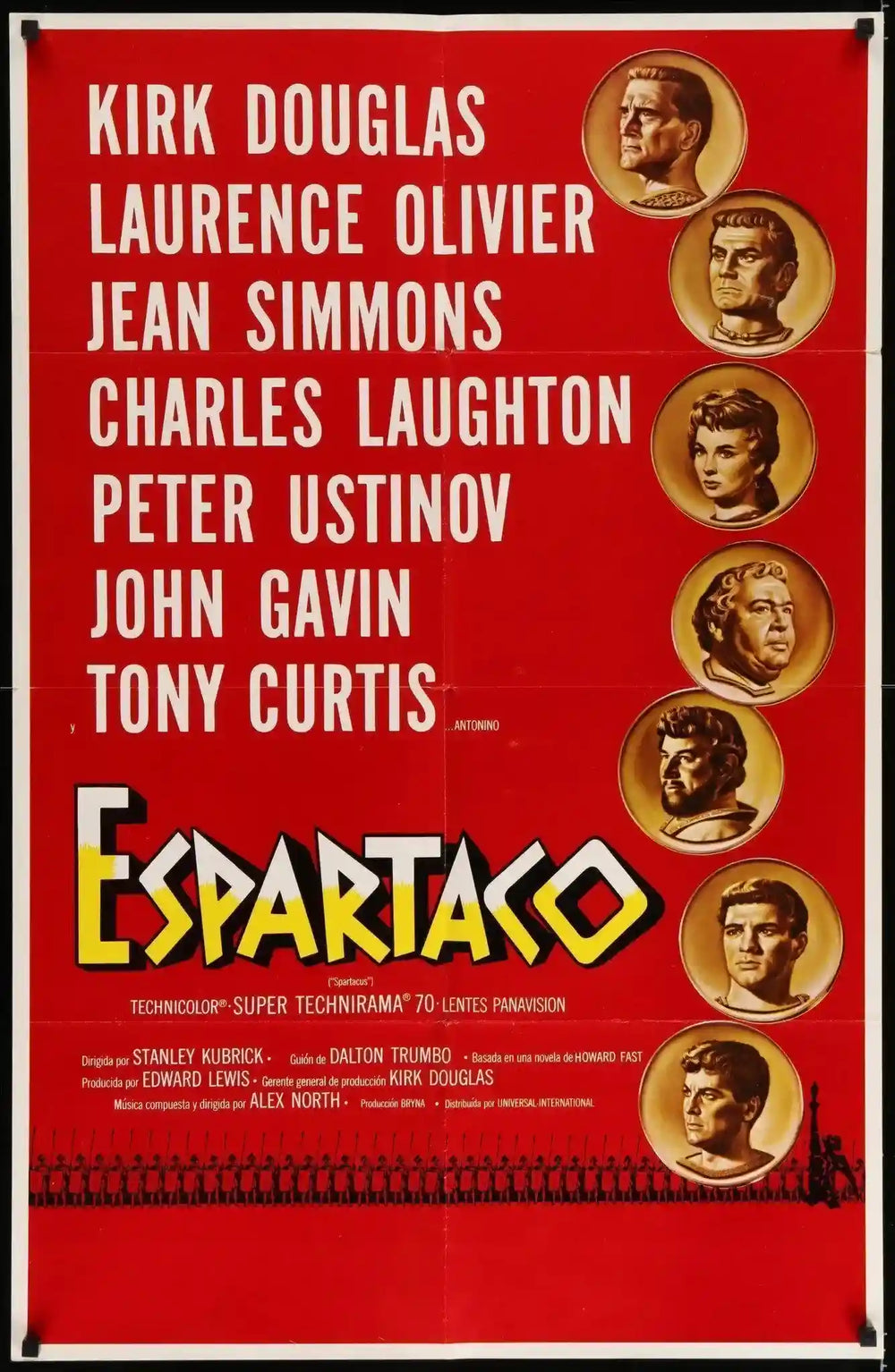 Spartacus Original Vintage Movie Poster
