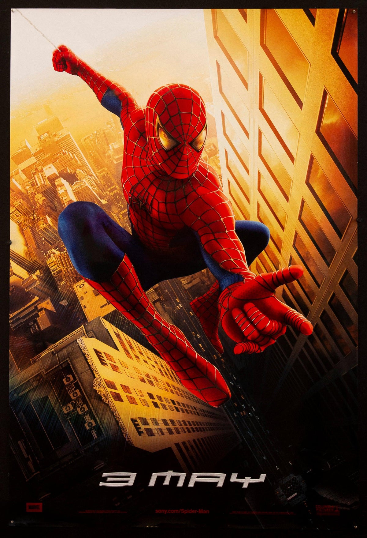 Spider-Man 1 Sheet (27x41) Original Vintage Movie Poster