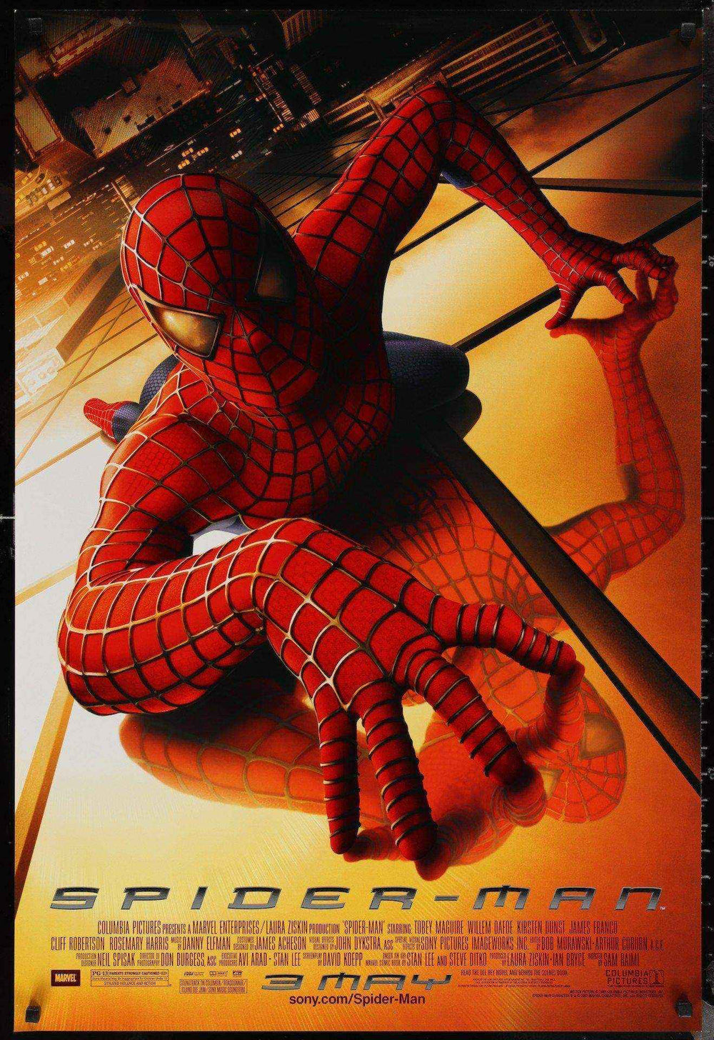 Spider-Man Original Vintage Movie Poster
