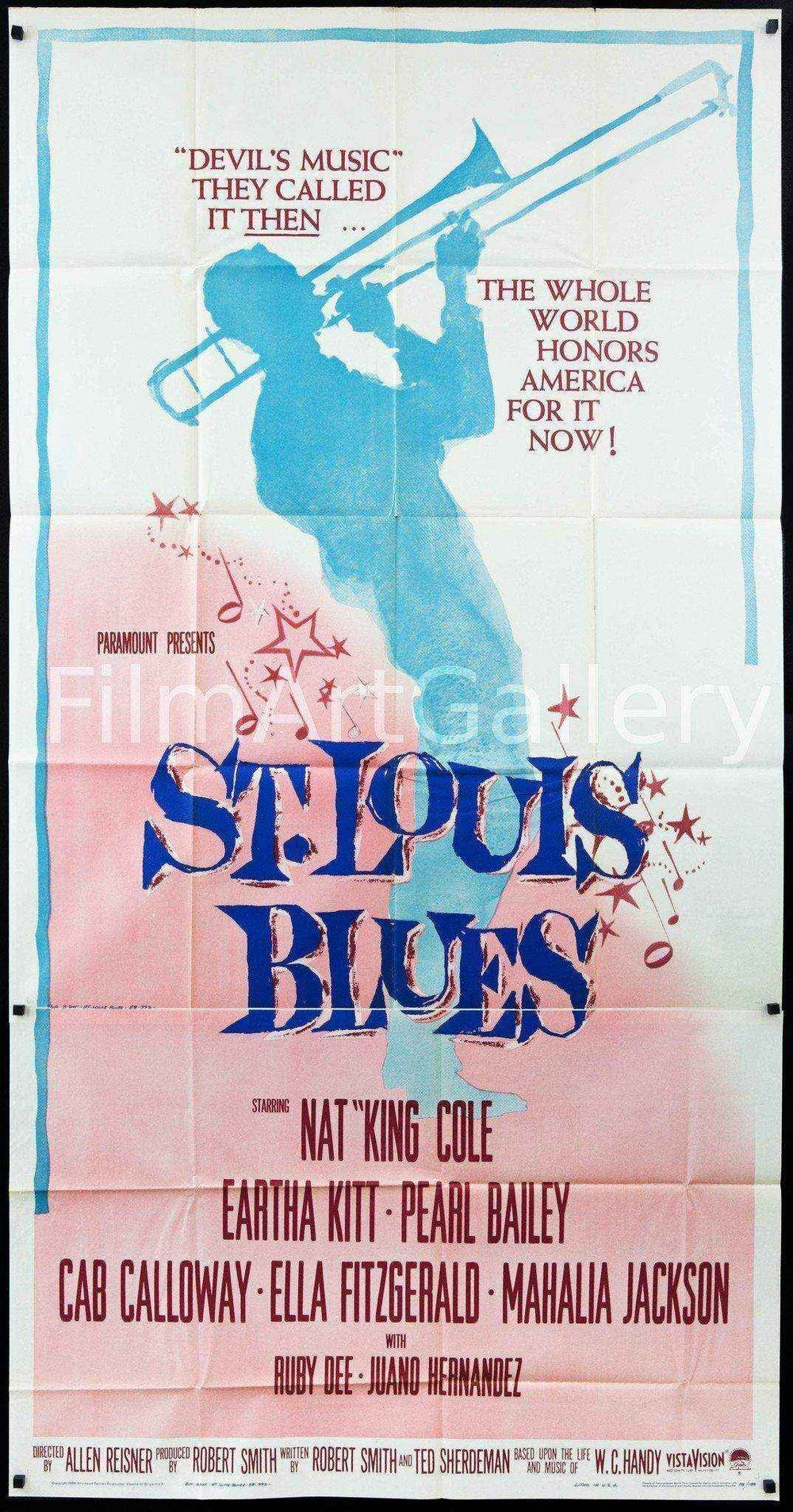 St. Louis Blues Original Vintage Movie Poster