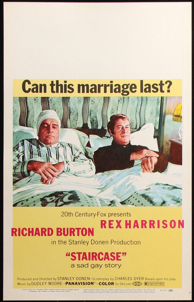 Staircase Original Vintage Movie Poster
