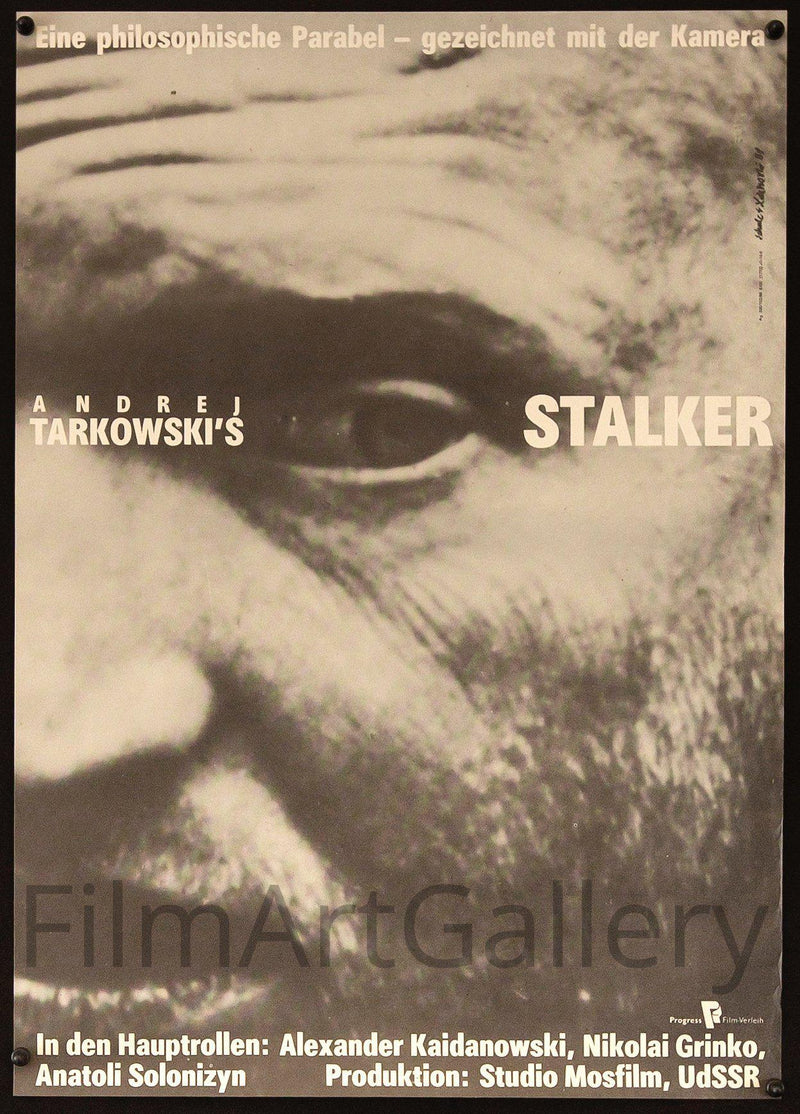 Stalker 17x23 Original Vintage Movie Poster