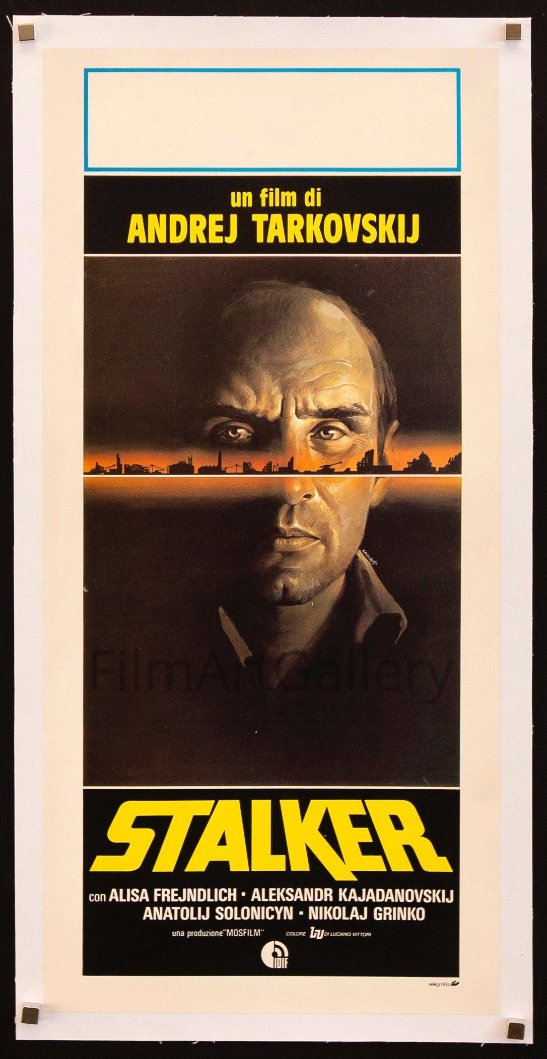 Stalker Italian Locandina (13x28) Original Vintage Movie Poster