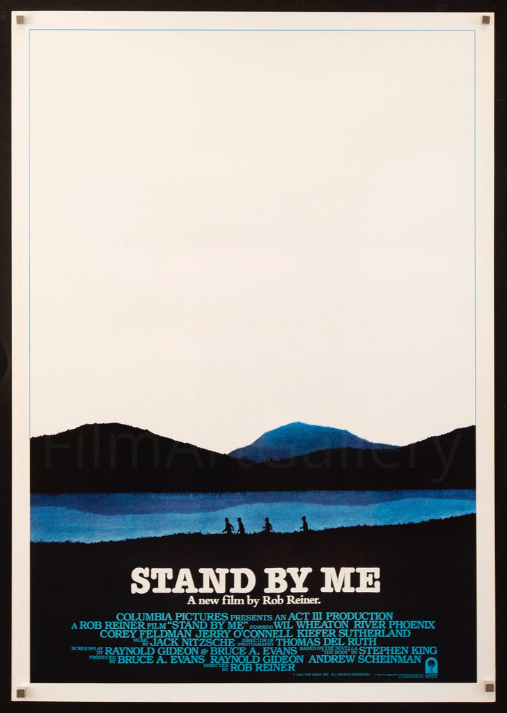 Stand By Me 1 Sheet (27x41) Original Vintage Movie Poster