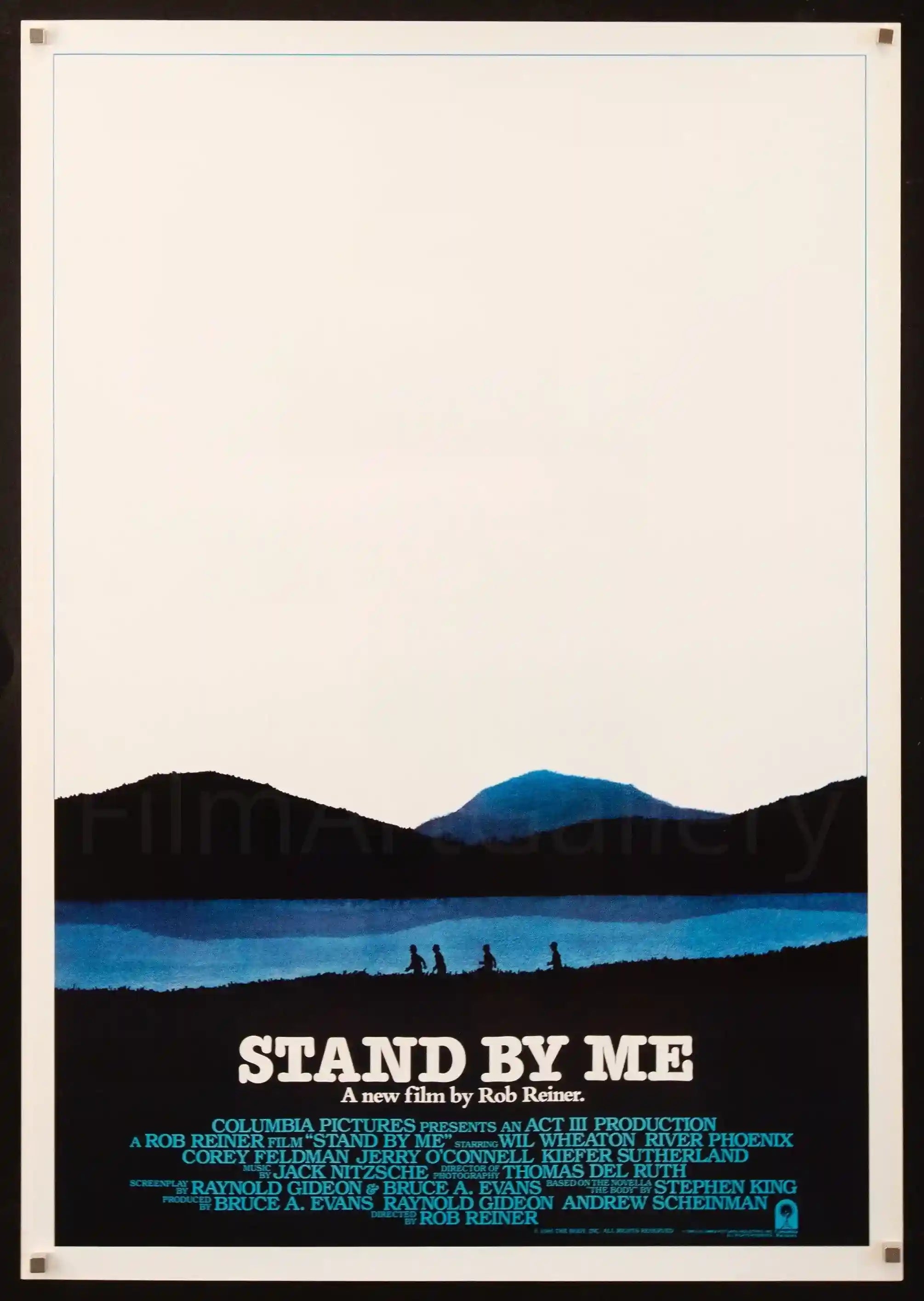 スタンド・バイ・ミー　 スティーヴン・キング　オリジナルポスター Stand By Me (1986)