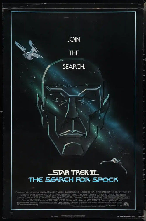 Star Trek III 3: The Search for Spock Original Vintage Movie Poster