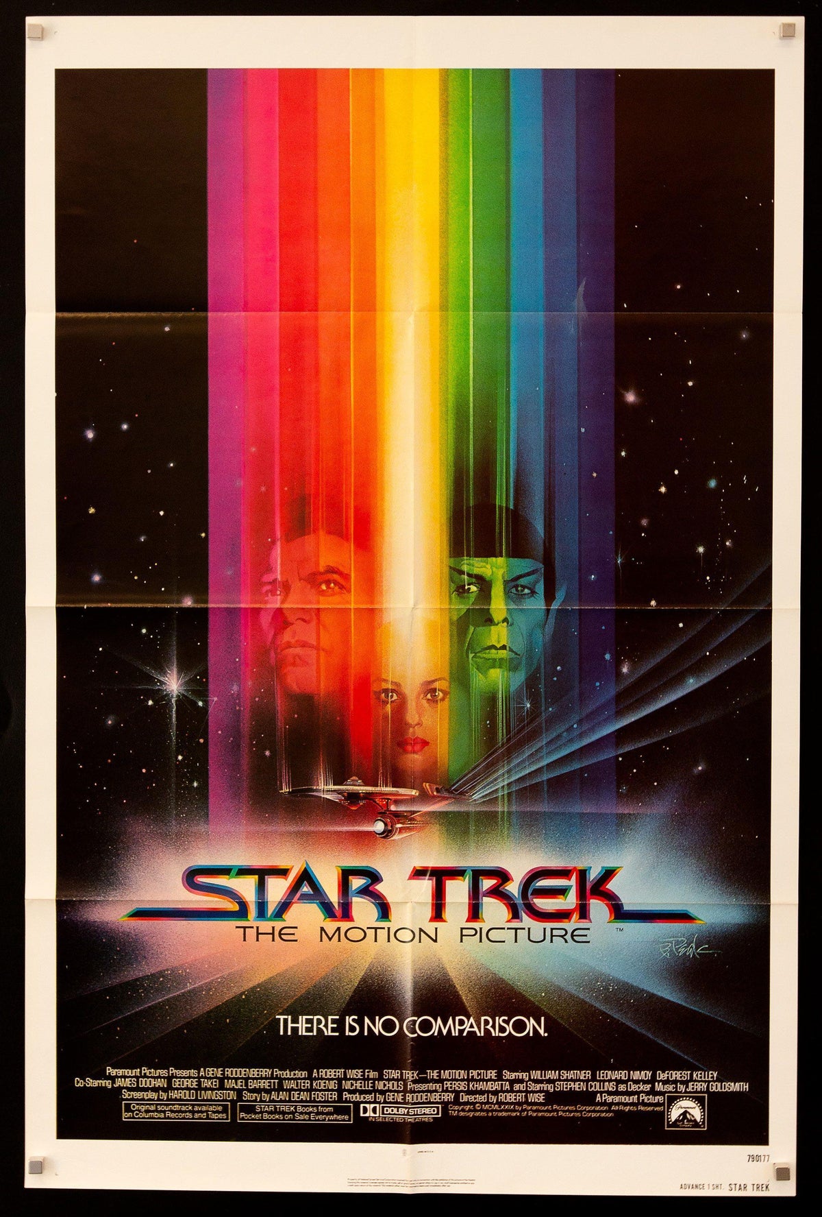 Star Trek 1 Sheet (27x41) Original Vintage Movie Poster