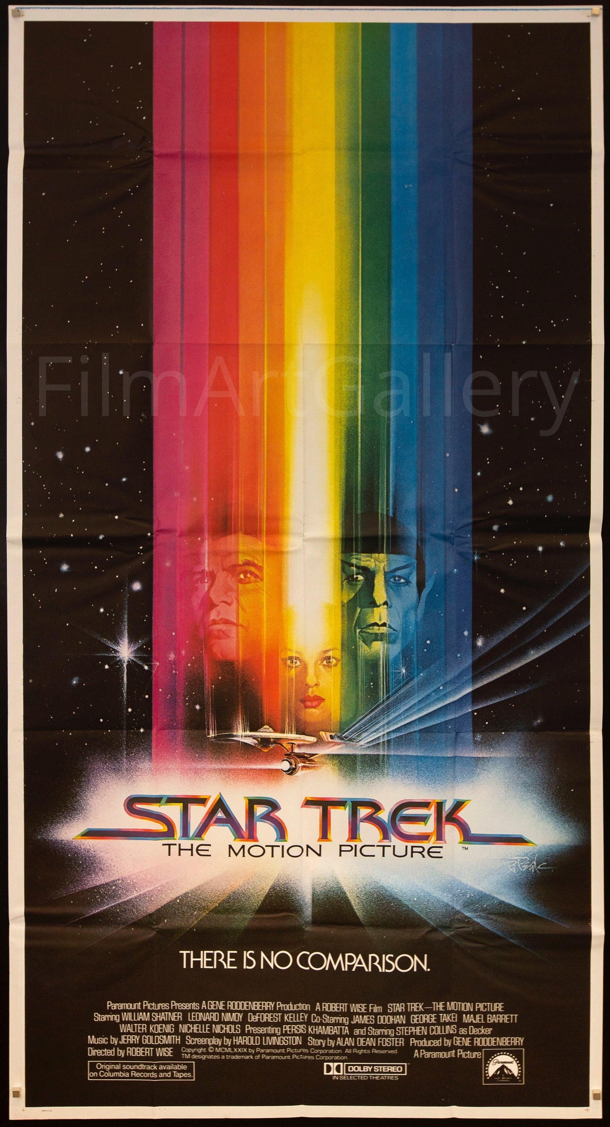 Star Trek 3 Sheet (41x81) Original Vintage Movie Poster
