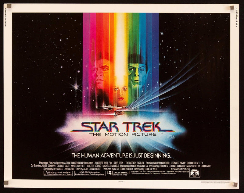 Star Trek Half Sheet (22x28) Original Vintage Movie Poster