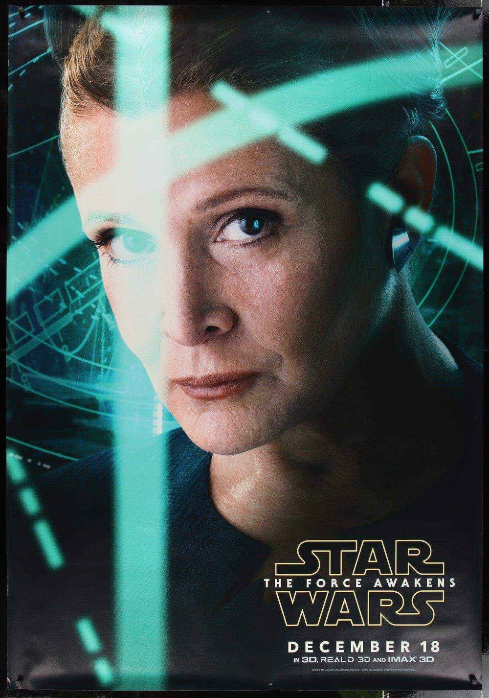 Star Wars: The Force Awakens Original Vintage Movie Poster