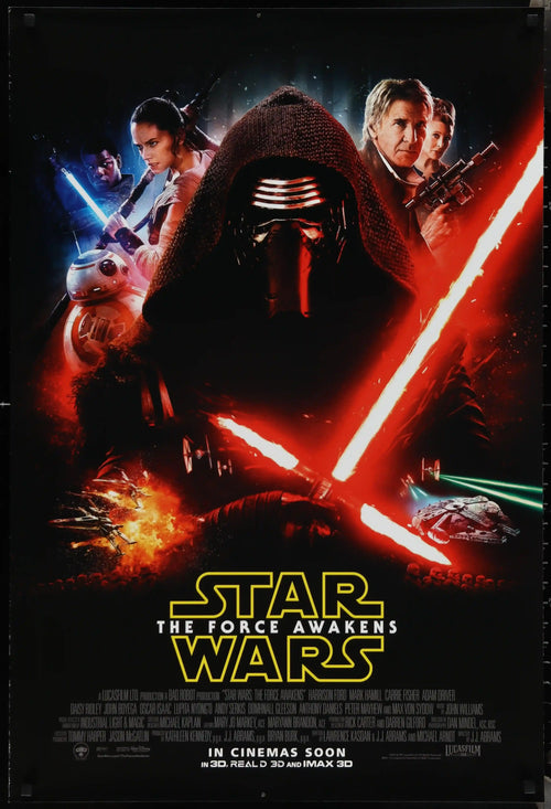 Star Wars: The Force Awakens Original Vintage Movie Poster