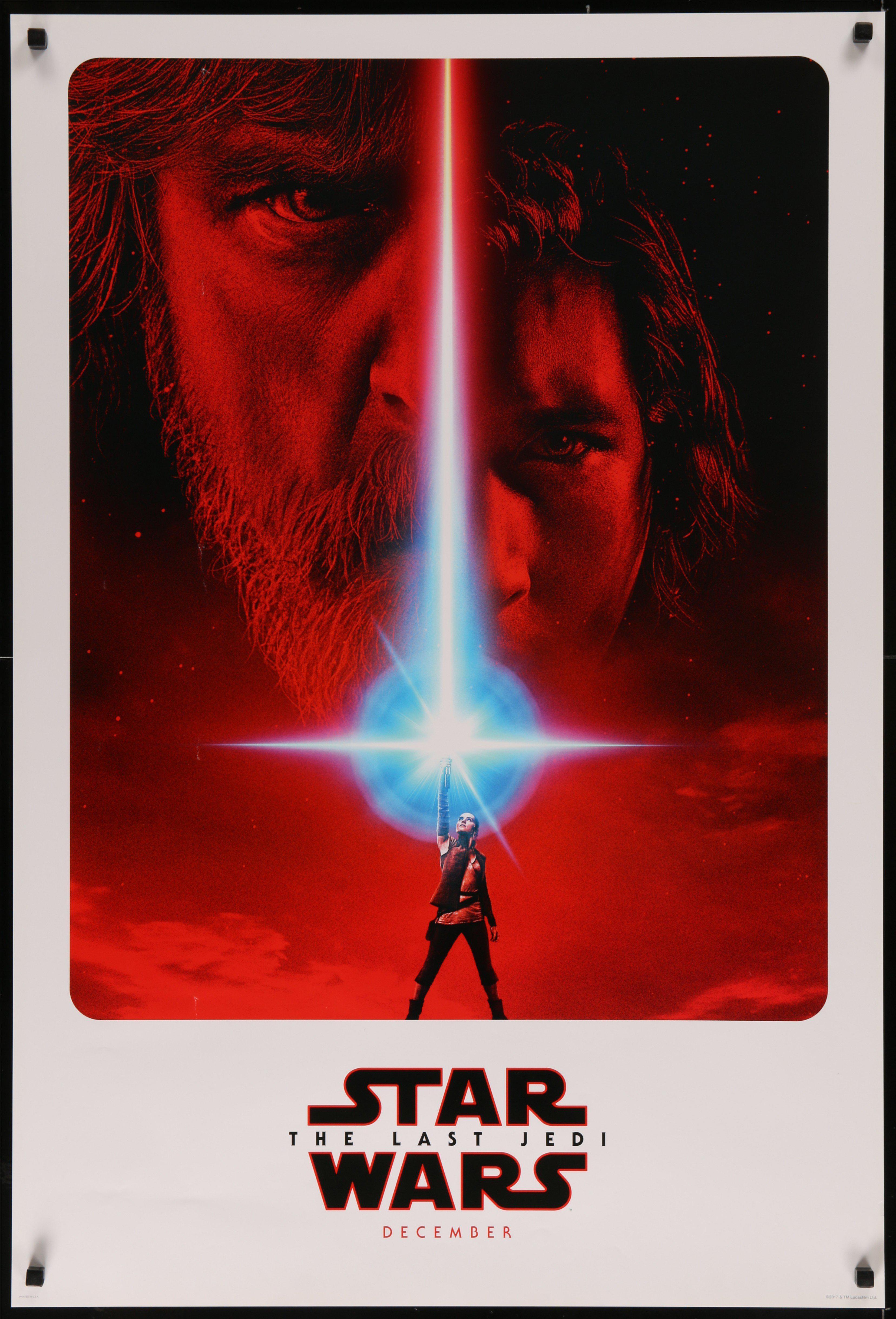 版画 STAR WARS THE LAST JEDI Star Wars: The Last Jedi - One Sheet (No Billing Block) Wall