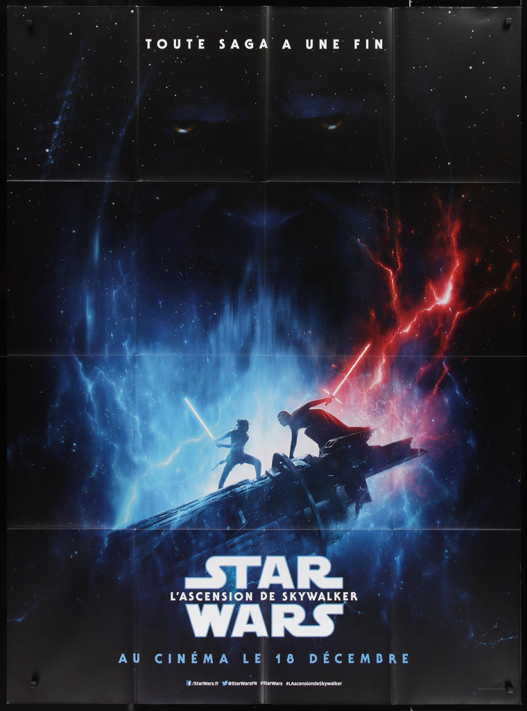 Star Wars: The Rise of Skywalker French 1 Panel (47x63) Original Vintage Movie Poster