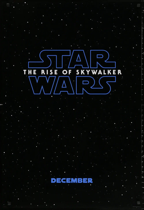 Star Wars: The Rise of Skywalker Original Vintage Movie Poster