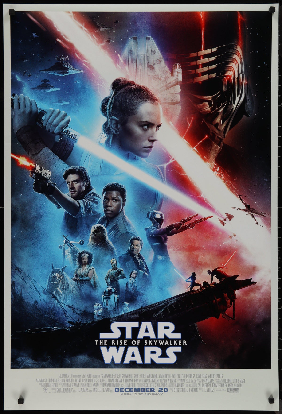 Star Wars: The Rise of Skywalker Original Vintage Movie Poster