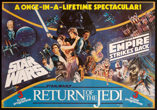 Star Wars Trilogy Original Vintage Movie Poster