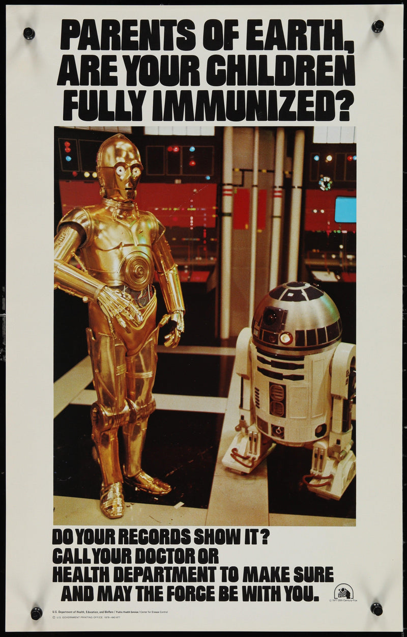 Star Wars 14x22 Original Vintage Movie Poster